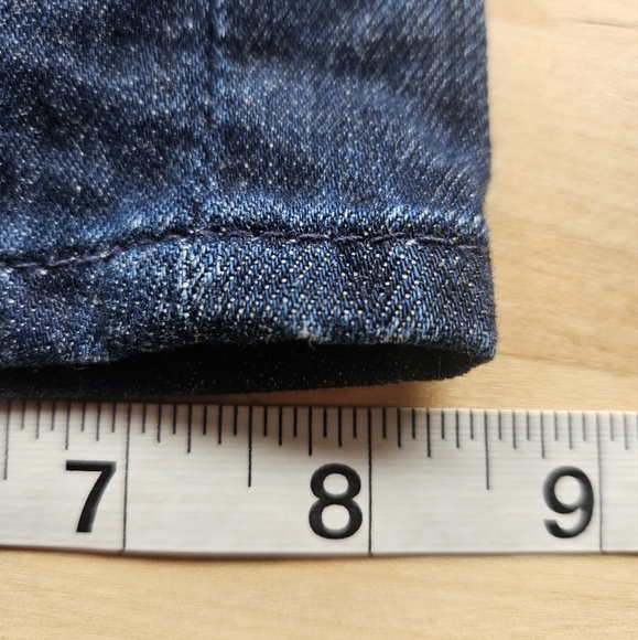 7 For All Mankind Standard Jeans Mens Size 34 (35x34) Button Fly - Picture 10 of 13